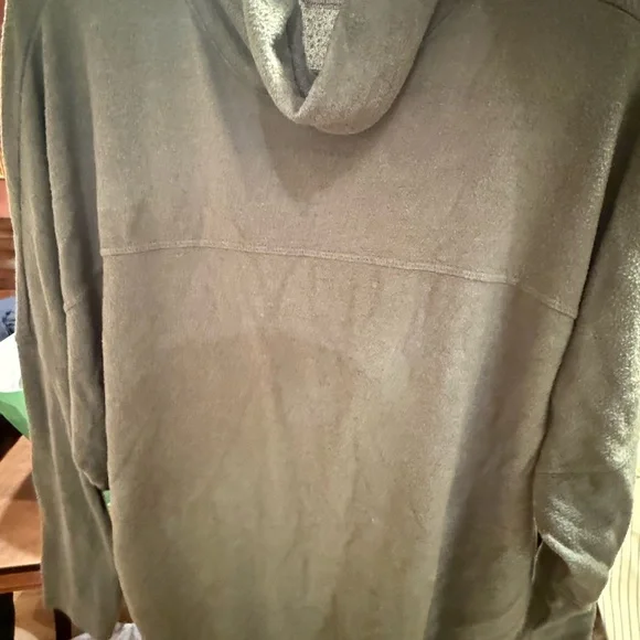 Aerie Cozy Cowl Neck Sweater – Olive Green – Size L - Picture 4 of 4